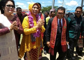 Pawai Obor Paskah Nasional Disambut Meriah di Balige, Danau Toba