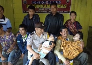Rumah Energi Kasih untuk Anak Difabel di Dairi dari Polisi Peduli