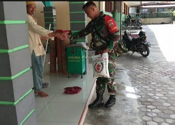 Dan Ramil 02/Siantar Timur Apresiasi Kepedulian Anggota Babinsa