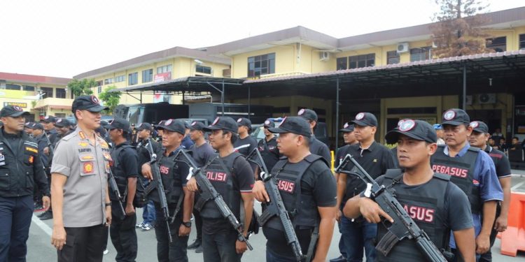 Kapolrestabes Sampaiakan Arahan Tim Pegasus Jajaran Polrestabes Medan