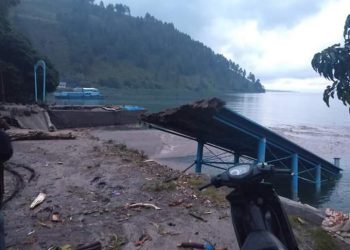 Bencana Banjir di Samosir Rusak Pelabuhan Penyeberangan, Sebagian Warga Mengungsi