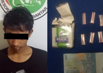 Edarkan Sabu, Seorang Pelajar SMA di Siantar Diciduk Polisi