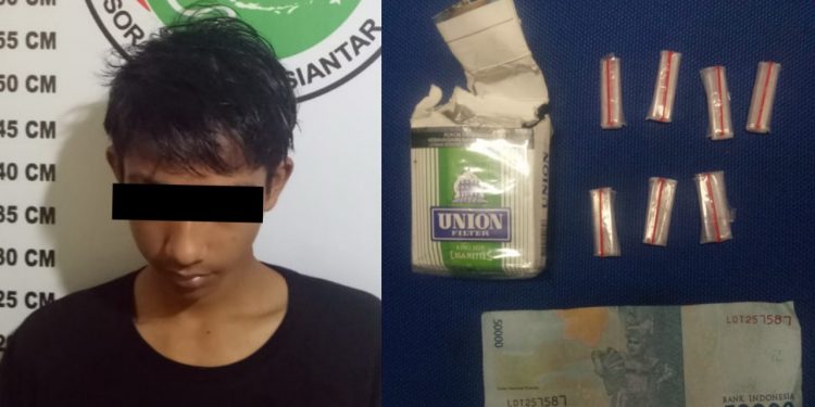 Edarkan Sabu, Seorang Pelajar SMA di Siantar Diciduk Polisi