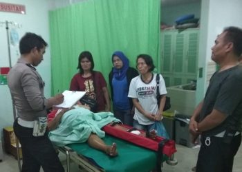 Ditabrak Seorang Pelajar, Pensiuan Guru di Siantar Alami Luka Berat