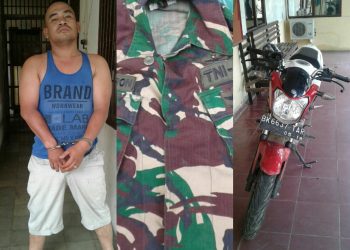 Modus Tawarkan Proyek Pangkas Anggota Korem, Romeldin Damanik Larikan Sepeda Motor Tukang Pangkas