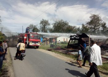 Juan Sihombing Bikin Heboh, Pemuda di Humbahas ini Bakar Rumahnya