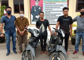 Dapat Bagian Rp200 Ribu dan Diajak Minum di Kafe Remang-remang, Maling Sepedamotor Masuk Bui