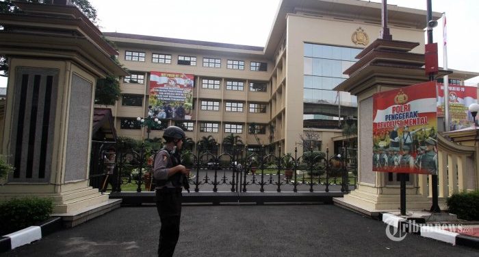 Pasca Rentetan Aksi Terorisme, Jakarta Siaga I, Pengamanan di Mabes Polri Diperketat Pasca Rentetan Aksi Terorisme, Jakarta Siaga I, Pengamanan di Mabes Polri Diperketat