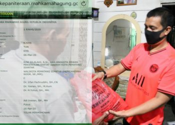 Ka Biro Hukum dan Humas Mahkamah Agung Benarkan Penolakan Pemohonan Pemakzulan Hefriansyah