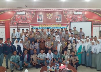 Kapolres Pelabuhan Belawan Beri Penyuluhan Penyalahgunaan Narkoba dan Kenakalan Remaja