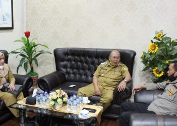 Persiapkan Kunker Kapoldasu, Bupati Silaturahmi dengan Kapolres Serdang Bedagai