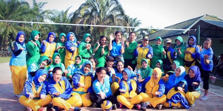 Danbrigif 7/RR Kolonel Inf Freddino Janen Silalahi Olahraga Bersama Polres Deli Serdang