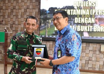 Pangdam I/BB Terima Kunjungan GM PT Pertamina (Persero) MOR I Sumut