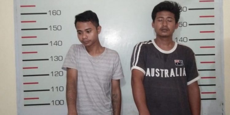 Dua Pria Dari Jalan Perumahan DL Sitorus Diringkus Polres Simalungun