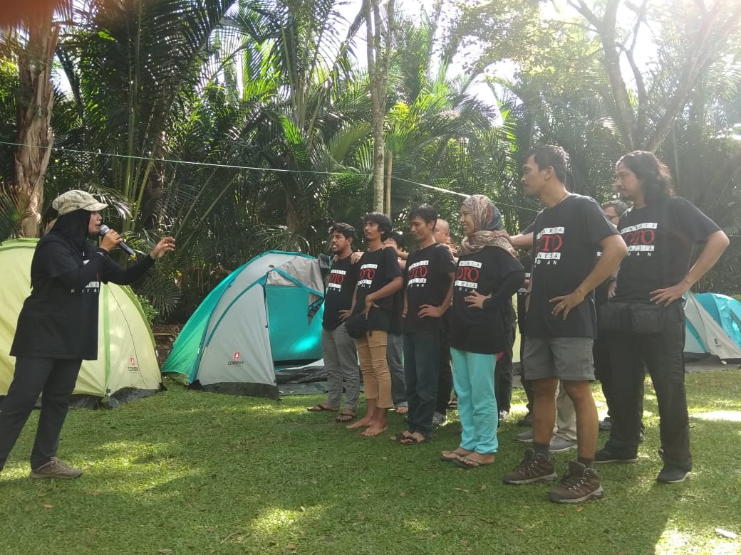 Pewarta Foto Indonesia (PFI) Medan Gelar Upgrading di Explore Sumatera Rafting Camp