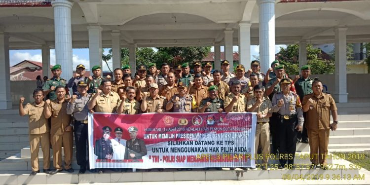 Bupati Taput Pimpin Apel Tiga Pilar Plus