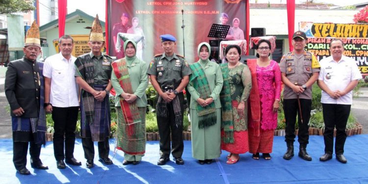 Letkol CPM Muhamad Choirun.SE,M.H Menjabat Dan Denpom 1/1 Siantar