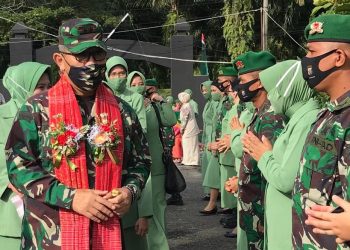 Pangdam I/BB Mayjen TNI Irwansyah Kunker ke Yonif 122/Tombak Sakti Siantar