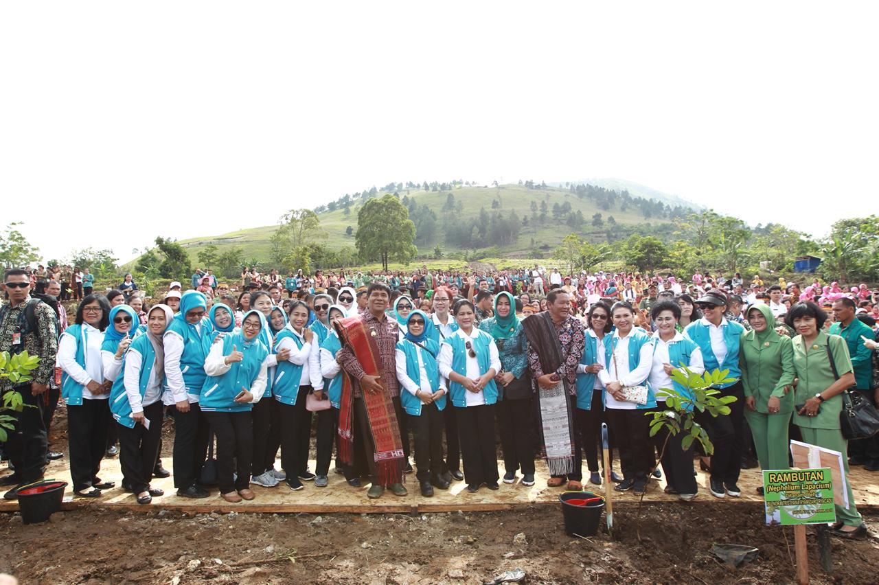 Iriana Jokowi Sebut Danau Toba itu Bagus Semua. Lihat Foto-foto Kunjungannya...