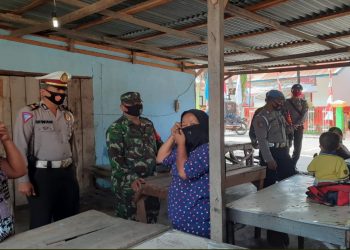 Polres Madina Himbau Warga Patuhi Protokol Kesehatan
