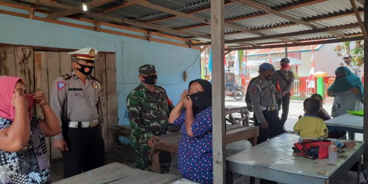 Polres Madina Himbau Warga Patuhi Protokol Kesehatan