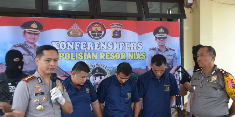 Seorang Wanita Diikat di Depan Rumah Anggota DPRD Viral, Polres Nias Tangkap Pelakunya