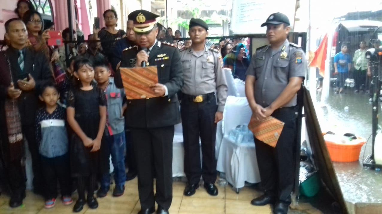 Wakaporestabes Medan Pimpin Upacara Persemayaman Alm Kompol Wendi Simanjuntak SiK