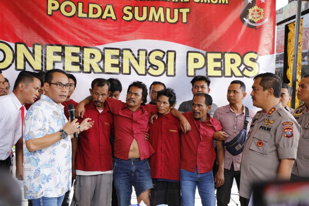5 TSK Pembunuhan Maraden Sianipar dan Martua Siregar Ditangkap dalam Seminggu