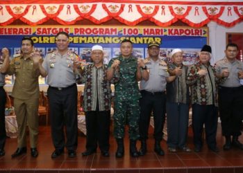 Kapolda Sumut Silaturahmi dengan FKPD dan Tokoh Masyarakat di Polres Siantar