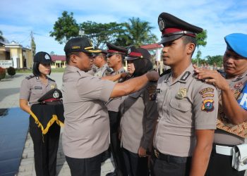 Selamat! 46 Anggota Polres Simalungun Naik Pangkat