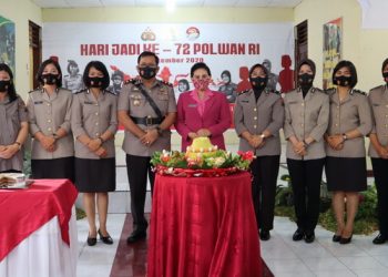 Polwan Polres Dairi Siap Wujudkan Kamtibmas Kondusif agar Masyarakat Makin Produktif