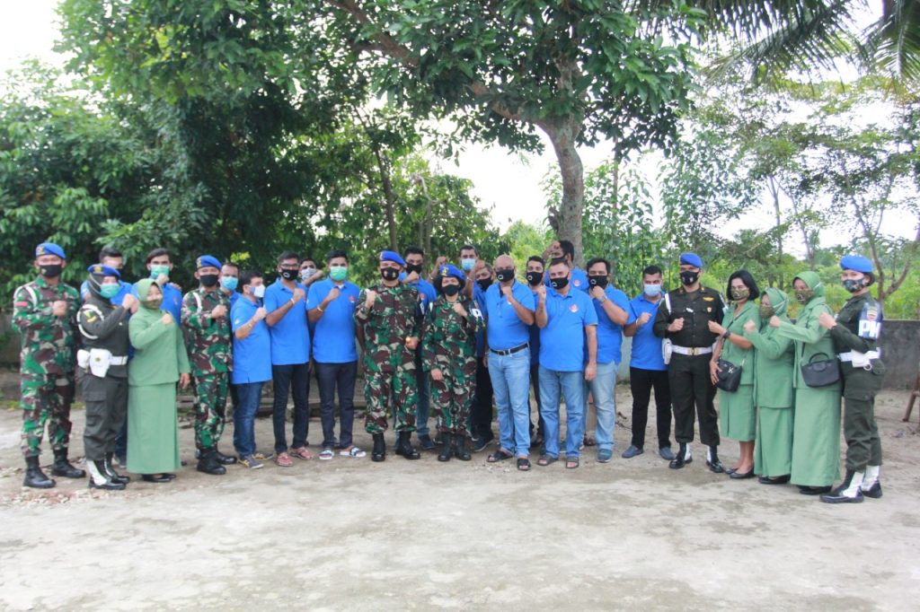 Denpom I/1 Siantar, Sikh Sewaks Indonesia dan Satkom Gajah Mada Berbagi Kasih ke Tiga Panti Asuhan