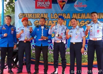 HUT POM AU ke 72, POM Lanud Soewondo Gelar Sunat Massal dan Lomba Memancing