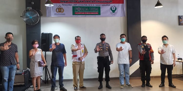 Forda UKM Siantar-Simalungun Siap Patuhi Protokol Kesehatan Cegah Covid-19