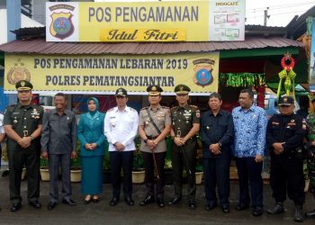 Kapolres dan Forkopimda Siantar Cek Kesiapan Pos Pam Ops Ketupat Toba 2019