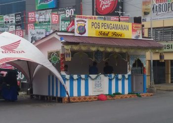 Tingkatkan Keamanan dan Kenyamanan Pemudik, PT. STTC Bangun 39 Pospam di Sumut