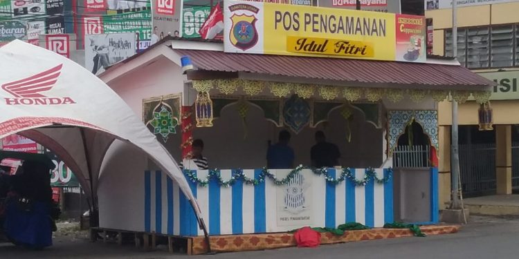 Tingkatkan Keamanan dan Kenyamanan Pemudik, PT. STTC Bangun 39 Pospam di Sumut