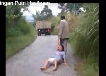 Viral Video Ribka Boru Hutahaean Diseret-seret Abangnya di Dairi 