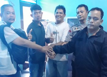 Sempat Selisih Paham, Wartawan dan Oknum Polisi Akhirnya Berdamai