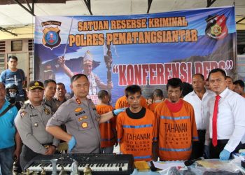 Polres Siantar Ungkap Kasus Pencurian di Toko Roti Ganda. Seorang Pelaku Anak Di Bawah Umur