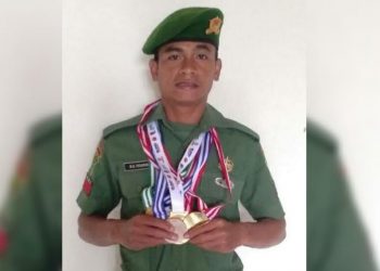 Pratu Welman Pasaribu, Prajurit Kodam I/BB Finish Ke-4 Full Marathon Sea Games Filipina 2019