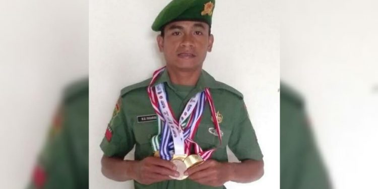 Pratu Welman Pasaribu, Prajurit Kodam I/BB Finish Ke-4 Full Marathon Sea Games Filipina 2019