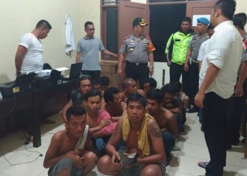 Polres Pelabuhan Belawan Ringkus 31 Preman yang Kerap Bikin Warga Resah...
