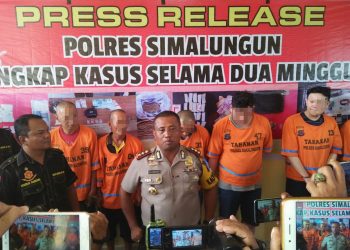 Polres Simalungun Merilis Pengungkapan 10 Kasus Narkoba dengan 14 Tersangka Dalam Dua Pekan