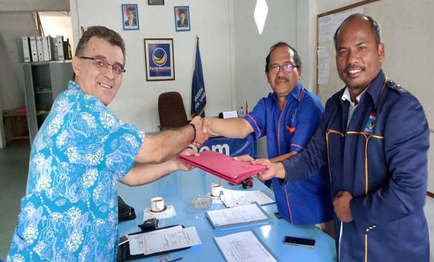 Nikahi Boru Malau, Carlos Pria keturunan Spanyol Mendaftar Balon Bupati Samosir Nikahi Boru Malau, Carlos Pria keturunan Spanyol Mendaftar Balon Bupati Samosir