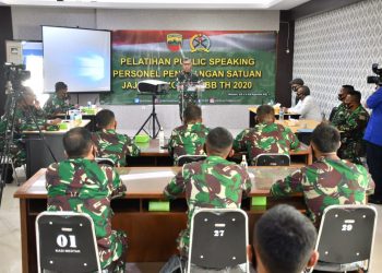 Pangdam I/BB Mayjen TNI Irwansyah Apresiasi Pelatihan Public Speaking Personel Penerangan Satuan