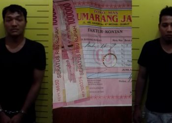 Modus Beli Pulsa, Dua Pria ini Curi Sepedamotor. Hasilnya Beli Cincin Emas dan Sabu