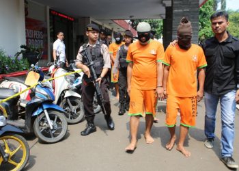 Polisi Ungkap Kasus Pencurian Puluhan Sepedamotor dan Amankan 6 Tersangka