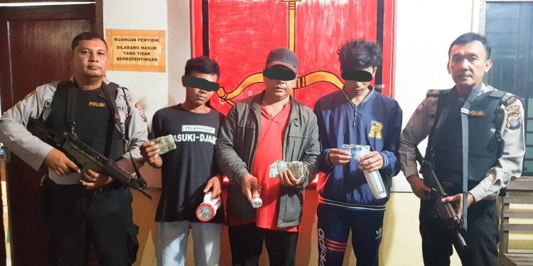 Bikin Resah, Pelaku Pungli di Pos Restribusi Perlanaan dan Kampung Jawa Diringkus Polsek Perdagangan