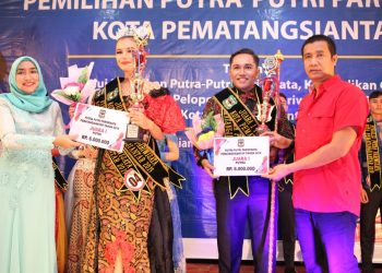 Sefri Putra Lumban Tobing & Pinta Romisa Bella, Pemenang Putra Putri Pariwisata Siantar 2019